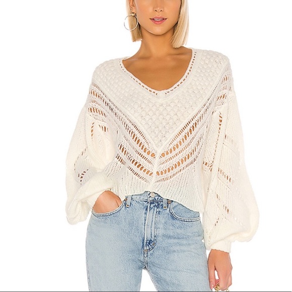 Free People Snowball Sweater Size S